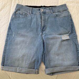 INC Light Blue Denim Shorts